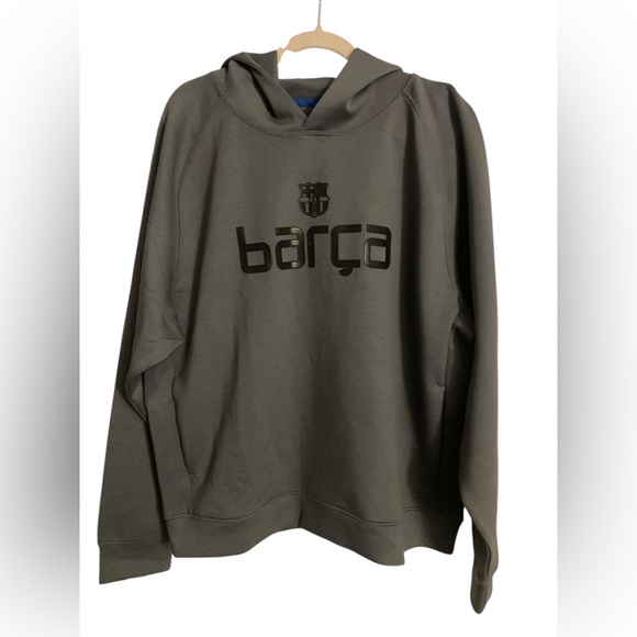 Barca Gray Hoodie for Men NWT XL - Picture 1 of 6